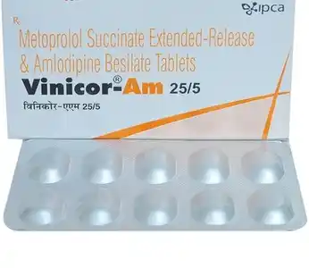 Vinicor-AM 25/5 Tablet Tablet ER 10s