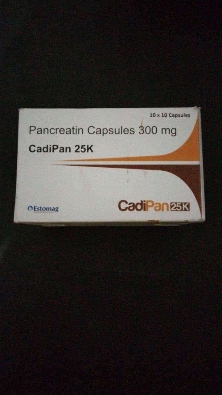 Cadipan 25K Capsule 10s