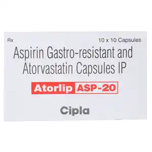 Atorlip 20mg Tablet 15s