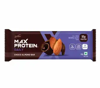Ritebite Max Protein Daily Choco Almond Bar 50gm