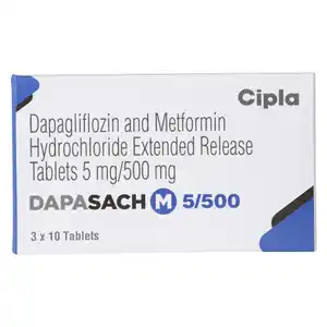 Dapasach M 5mg/500mg Tablet 10s
