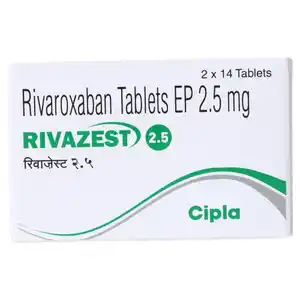 Rivazest 2.5mg Tablet 14s