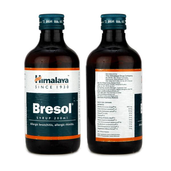Himalaya Bresol Syrup 200ml