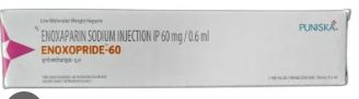 Enoxapride 60mg Injection 0.6ml