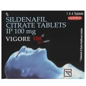 Vigore 100mg Red Tablet 4s