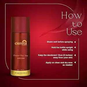 Clensta Barcelona Deodorant Body Spray