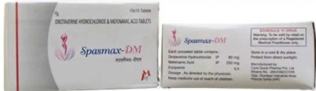Spasmax DM 80mg/250mg Tablet 10s