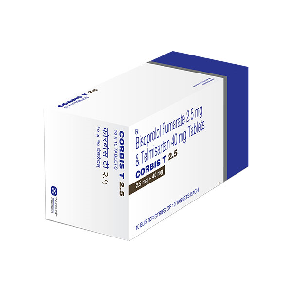 Corbis T 2.5mg/40mg Tablet 10s