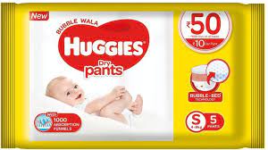 Huggies Care DRy Pants S 5s