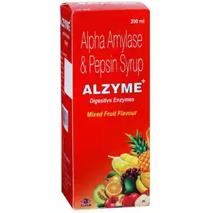 Alzyme + Syrup Mixed Fruit 200ml