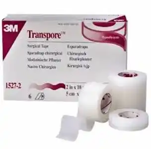 3M Transpore 1527S-2 Surgical Tape 2 inch x 5.5 yard