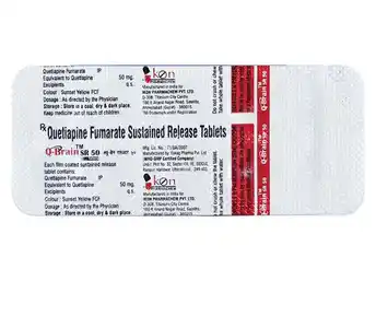 Q Brain 50mg Tablet SR 10s