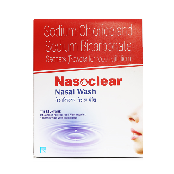 Nasoclear Nasal Wash Sachet 20gm