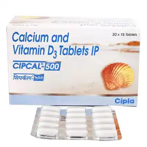 Cipcal 500mg/250IU Tablet 15s