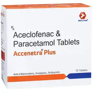 Accenetra Plus 100mg/325mg Tablet 10s