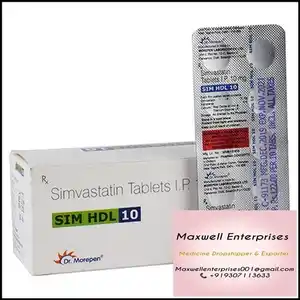 सिल्डोसिम एचडीएल 10 मिलीग्राम टैबलेट 10एस