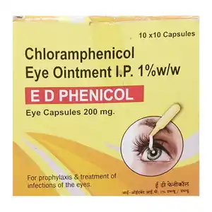 E D Phenicol Eye Capsule 100s
