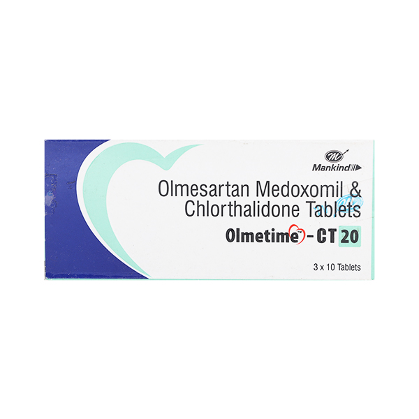 Olmetime CT 20mg/12.5mg Tablet 10s