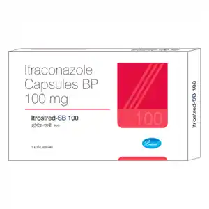 Itrostred SB 100mg Capsule 10s