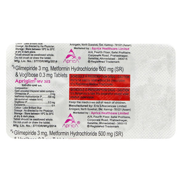 Apriglim-MV 303 Tablet SR