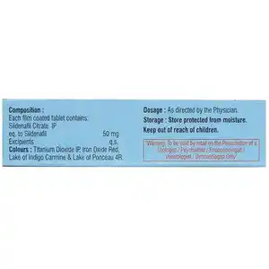 Vigore Red 50mg Tablet 4s