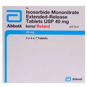 Ismo Retard 40mg Tablet ER 7s