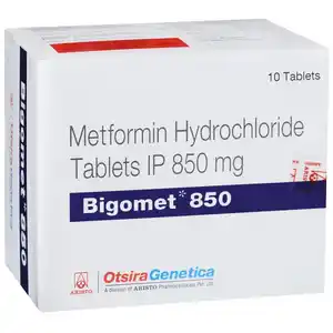 Bigomet 850mg Tablet 10s