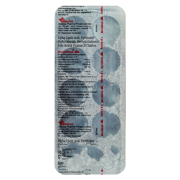 Mecoblend D3 Tablet 10s
