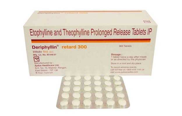 Deriphyllin Retard 300 Tablet PR