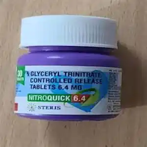 नाइट्रोक्विक 6.4 टैबलेट सीआर