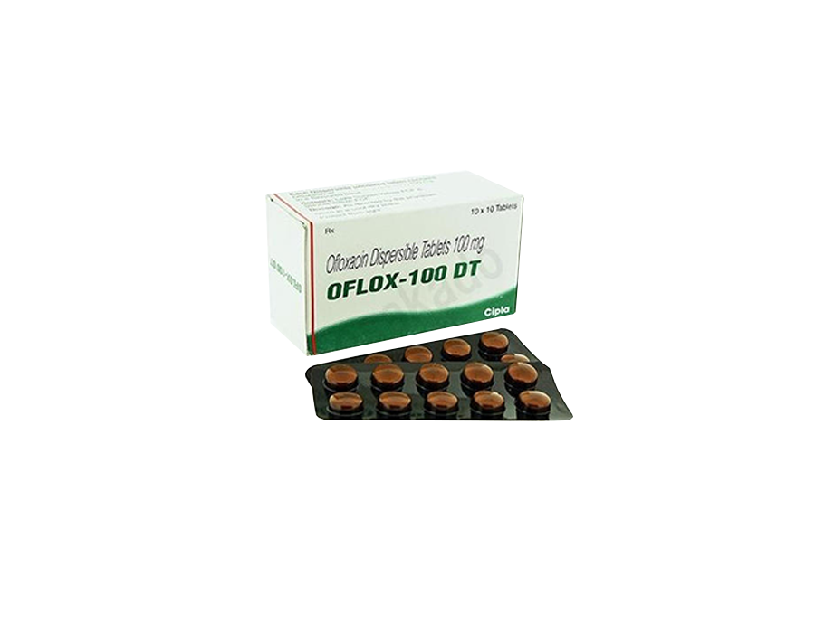 Oflox 100mg Tablet DT