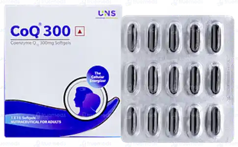 Coq 300mg سافٹ جیل کیپسول 10s