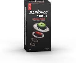 Manforce High Double Apple Ultra Thin Condoms 3s