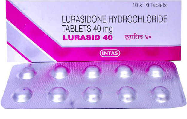 Lurasid 40mg Tablet