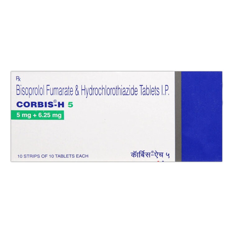 Corbis H 5mg/6.25mg Tablet 10s