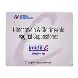 Imidil C Vaginal Suppository 3s