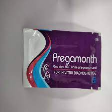Pregamonth Pregnancy Test Card 1s