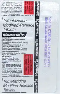 Trimetaz CR 35mg Tablet 15s