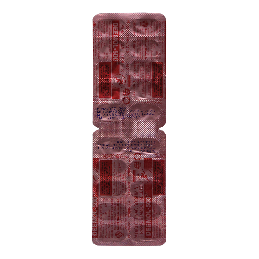 Deemol 50mg/325mgTablet