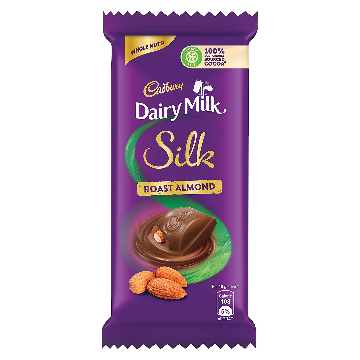 Cadbury Dairy Milk Silk Roast Almond Chocolate 58gm