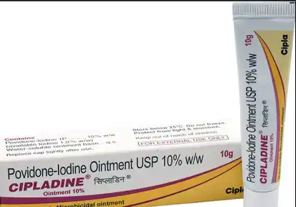 Cipladine 10% Ointment 10gm
