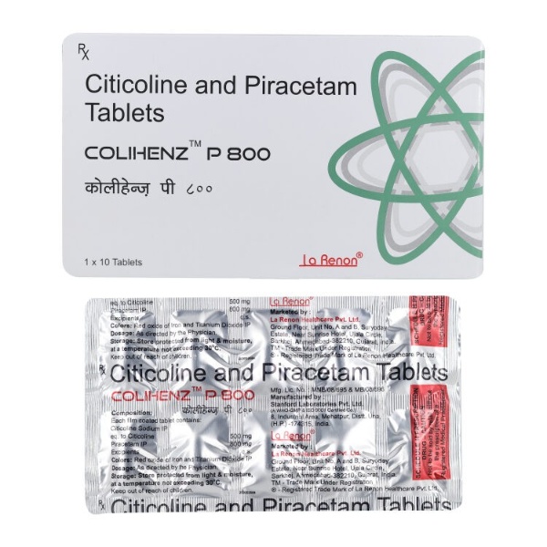 Colihenz P 500mg/800mg Tablet 10s