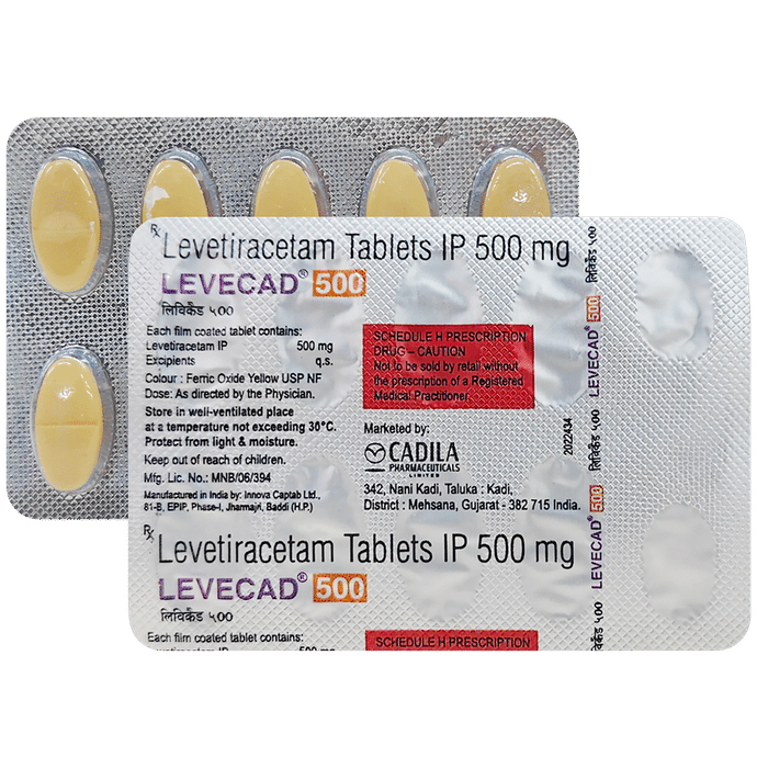 Levecad 500mg Tablet 10s