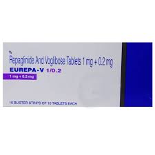 Eurepa V 1mg/0.2mg Tablet 10s