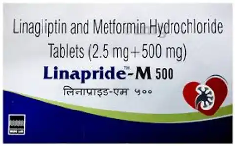 Linapride M 2.5mg/500mg Tablet 10s