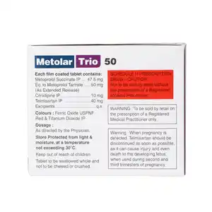 Metolar Trio 50mg/40mg/10mg Tablet 10s