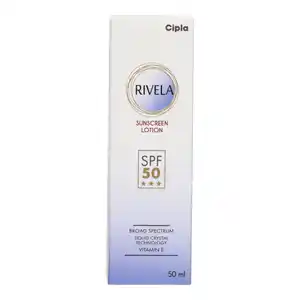 Rivela Sunscreen SPF 50 Lotion 50ml