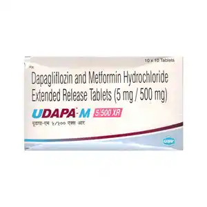Udapa M 5mg/500mg Tablet XR 10s