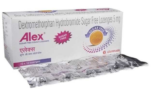 Alex Cough Lozenges Sugar Free 10s