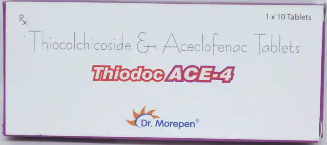 Thiodoc Ace 4mg Tablet 10s